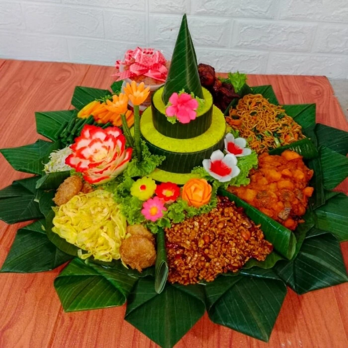 Paket Nasi Tumpeng Porsi 10 orang 2